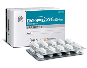 다이아벡스 XR 서방정 1000mg